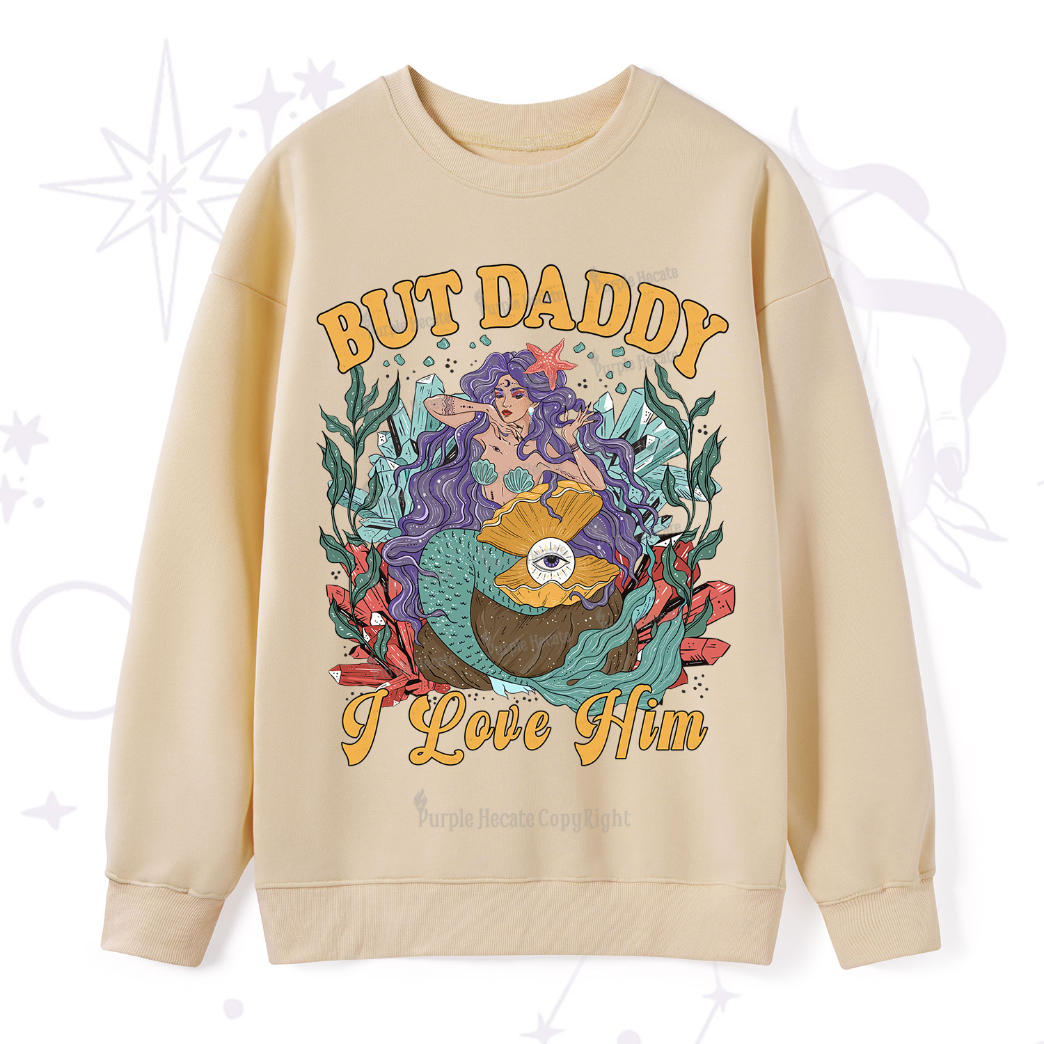 Purplehecate But Daddy I Love Him Sweatshirt