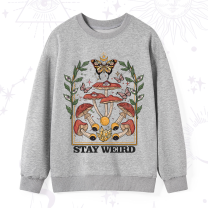 Purplehecate Stay Weird Sweatshirt