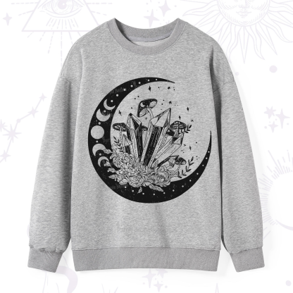 Purplehecate Moonshine and Crystal Sweatshirt