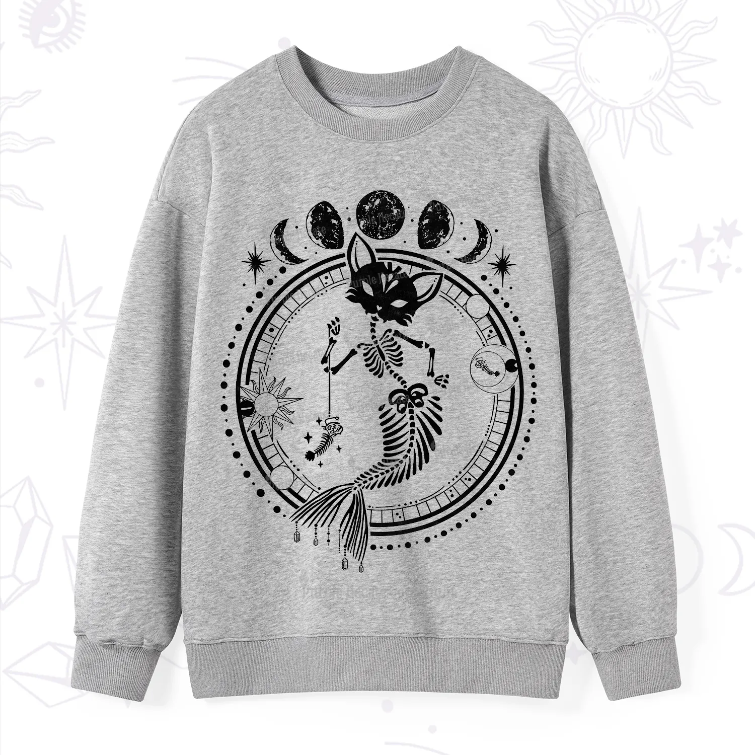 Purplehecate Purr-maid Prophecy Sweatshirt