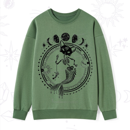 Purplehecate Purr-maid Prophecy Sweatshirt