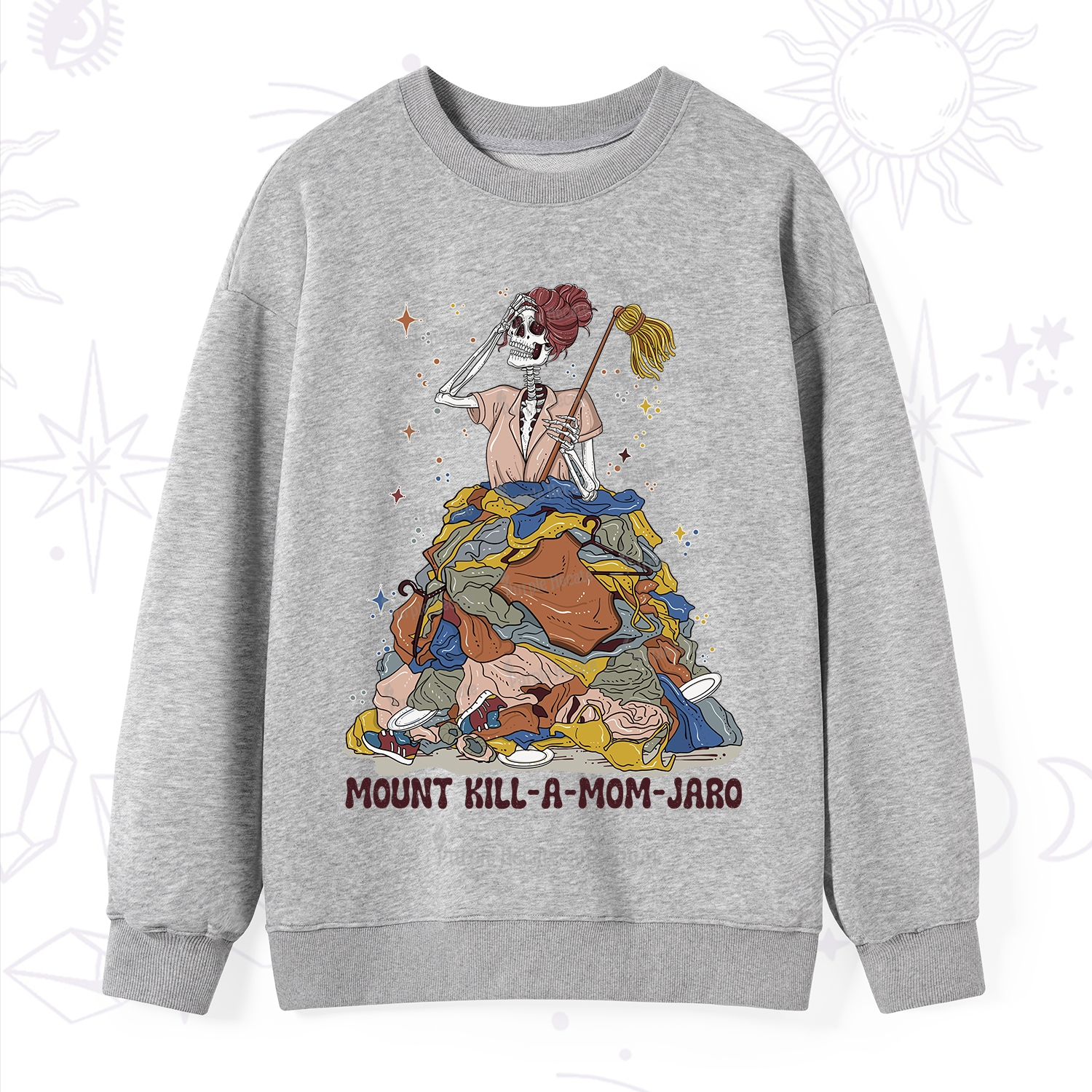 Purplehecate Mount Mom's Chaos Sweatshirt