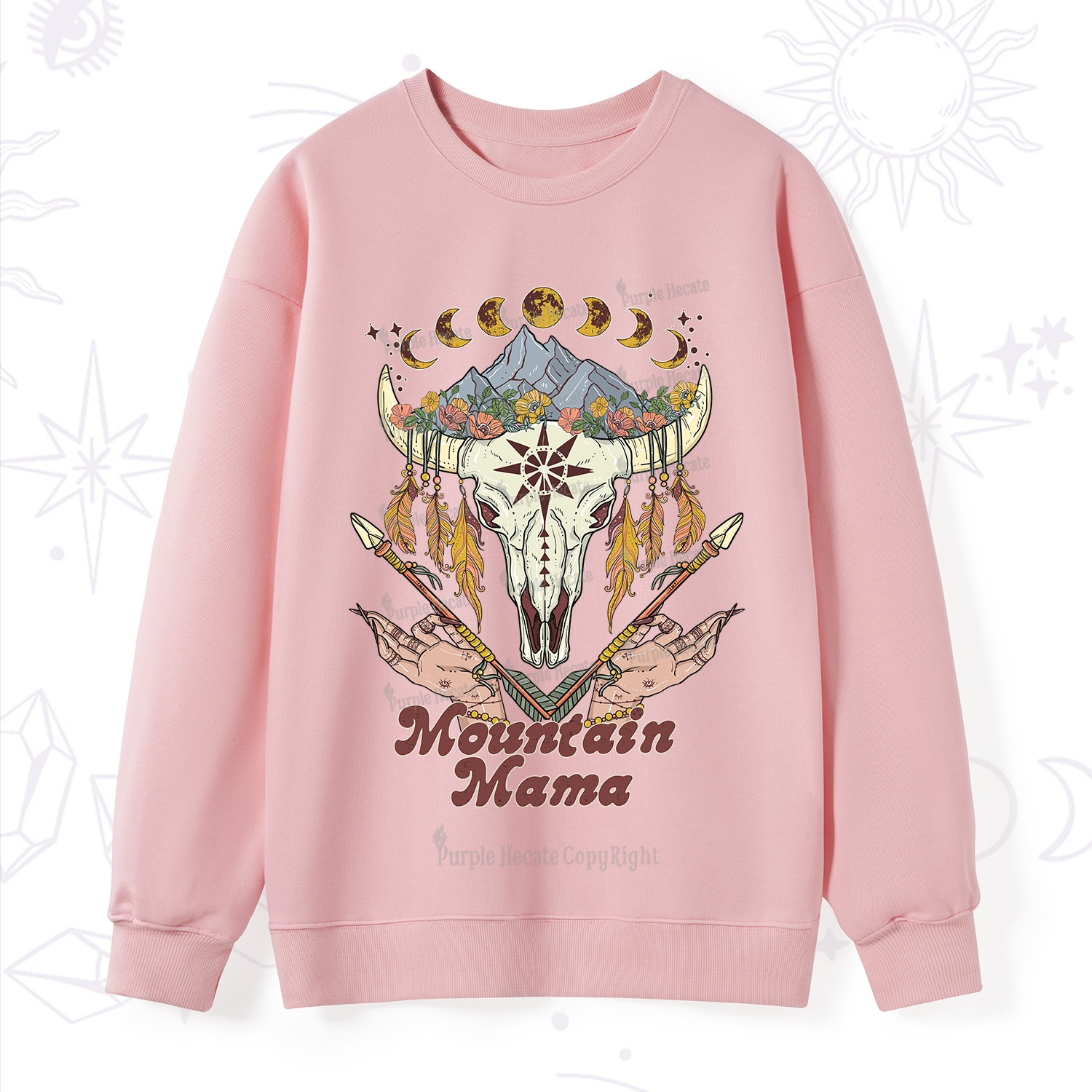 Purplehecate Mountain Mama Sweatshirt