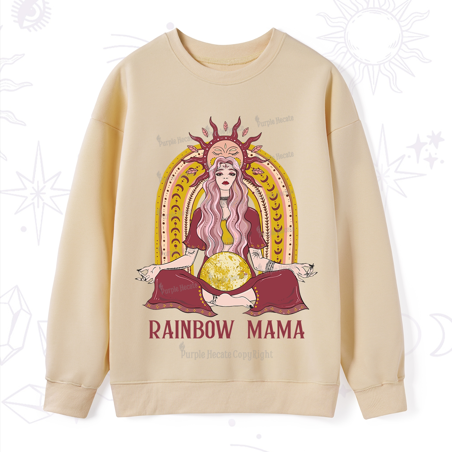 Purplehecate Rainbow Mama Sweatshirt