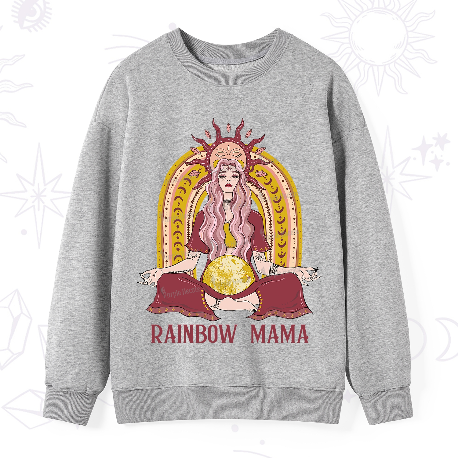 Purplehecate Rainbow Mama Sweatshirt