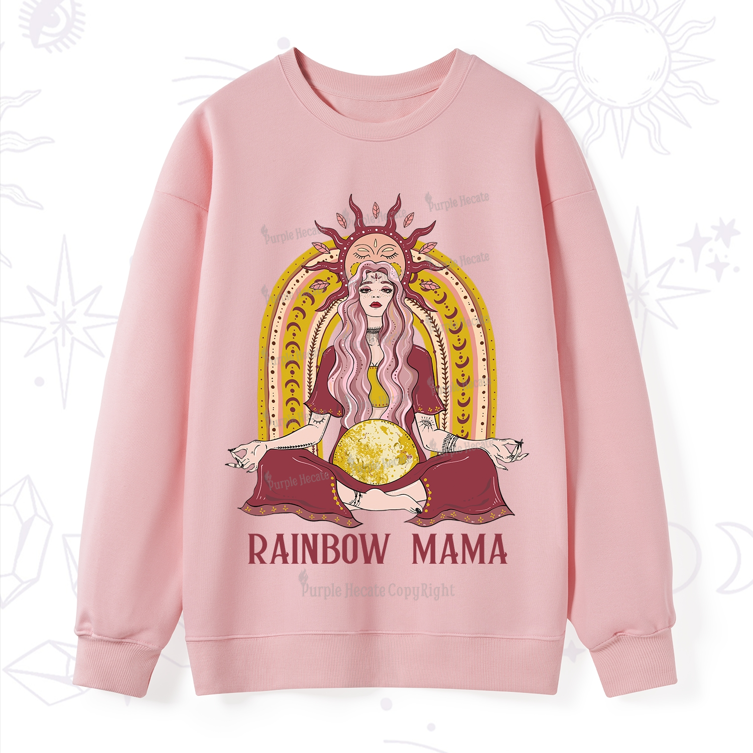 Purplehecate Rainbow Mama Sweatshirt