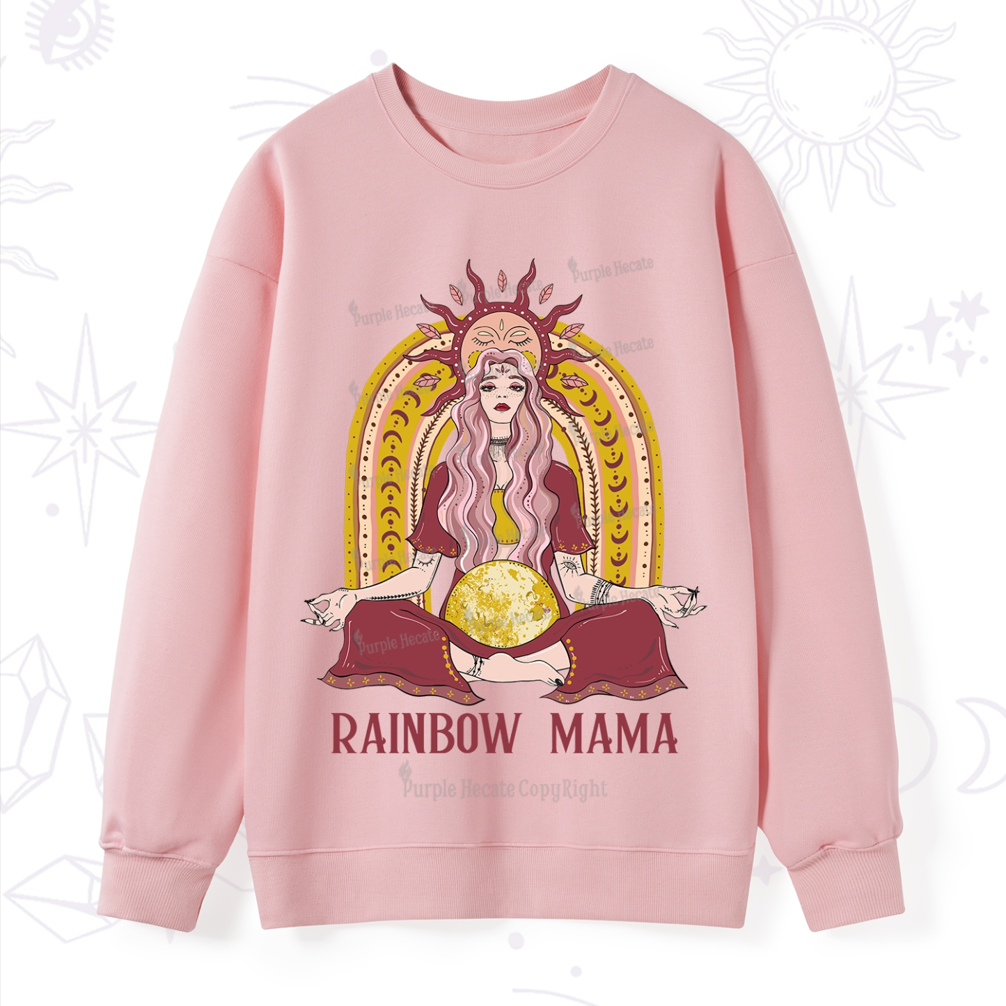 Purplehecate Rainbow Mama Sweatshirt