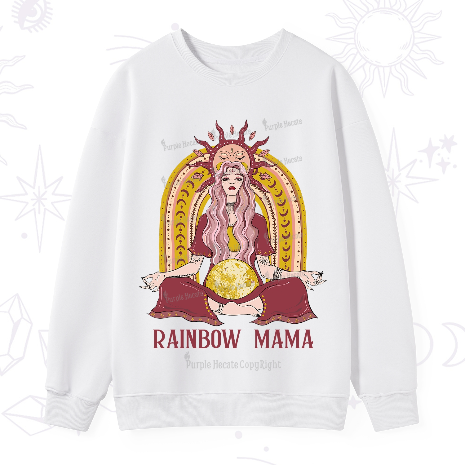 Purplehecate Rainbow Mama Sweatshirt