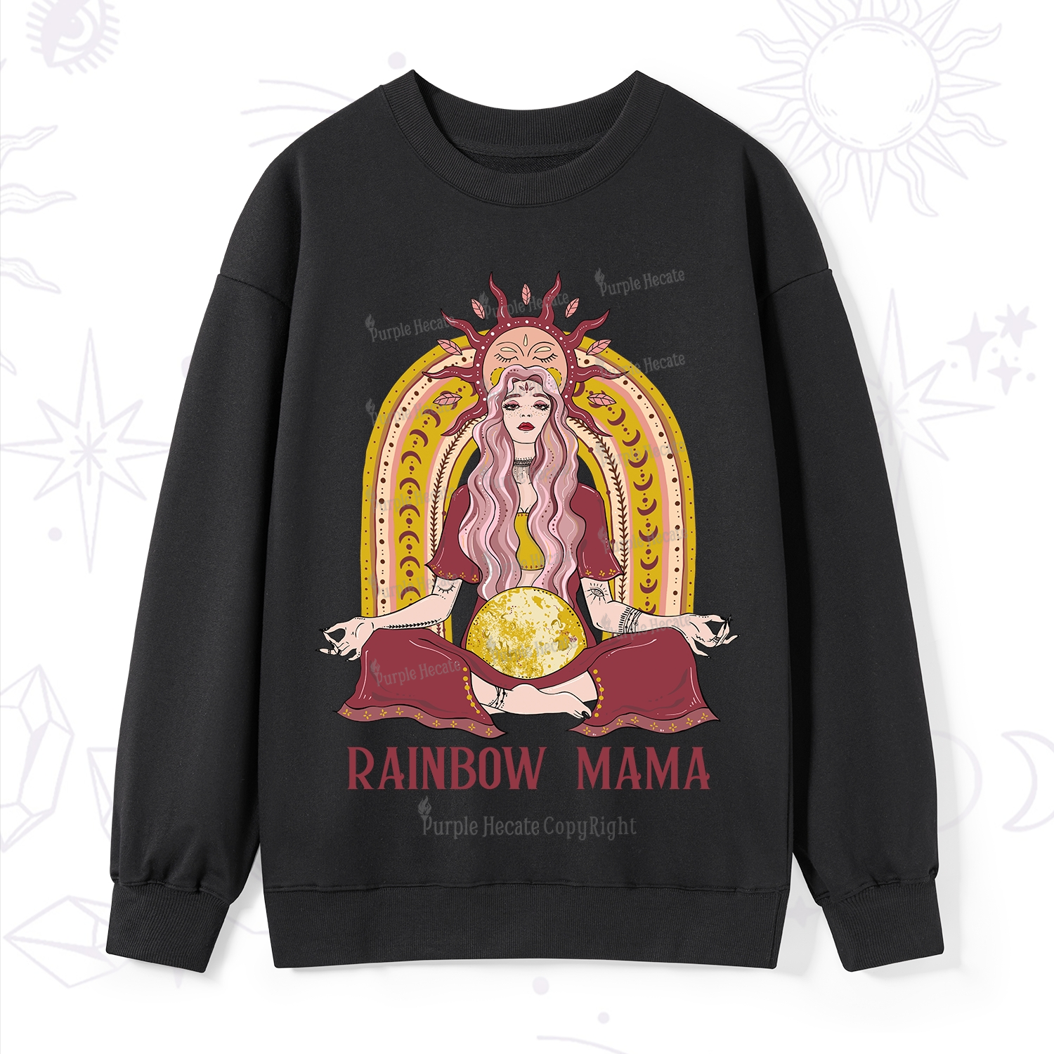 Purplehecate Rainbow Mama Sweatshirt