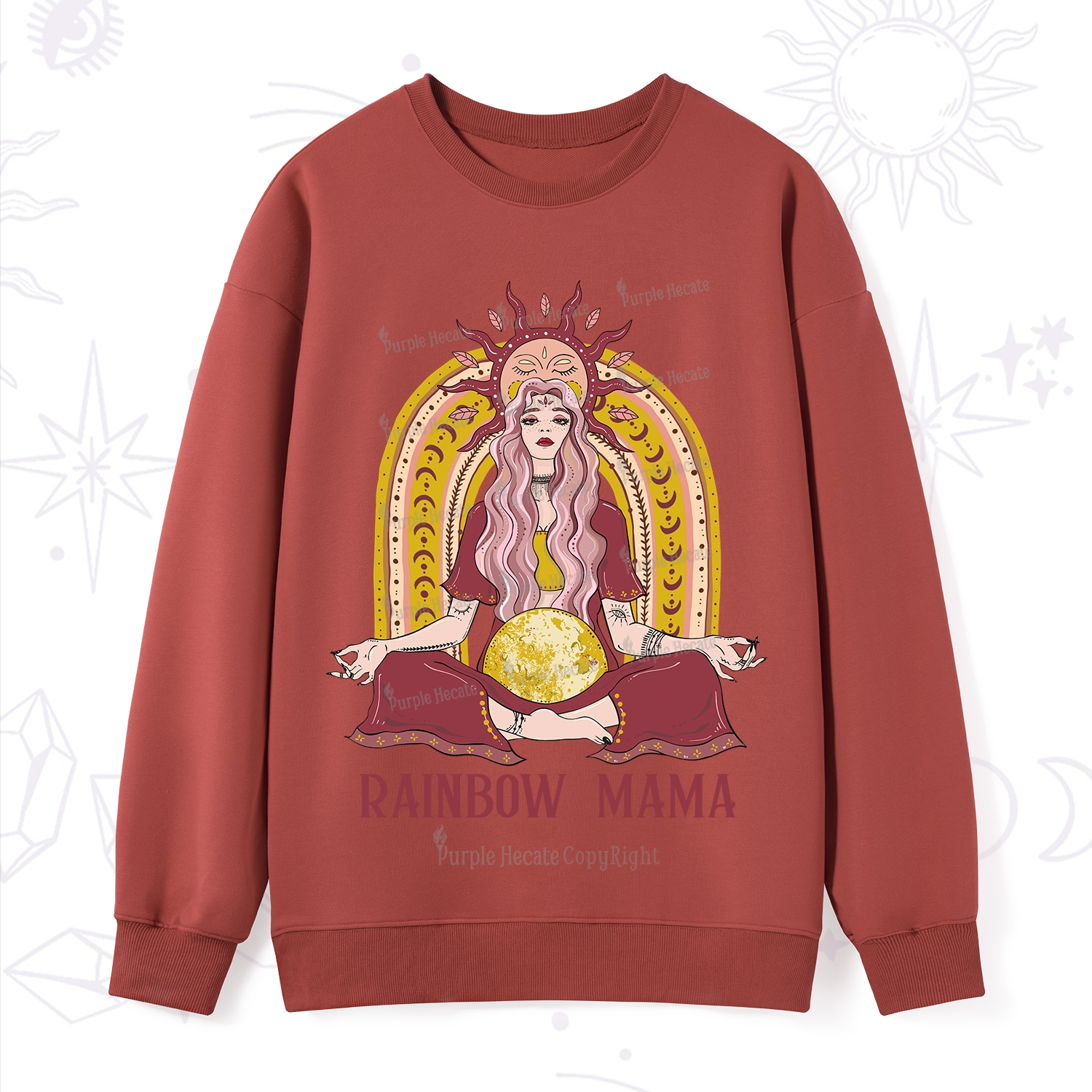 Purplehecate Rainbow Mama Sweatshirt