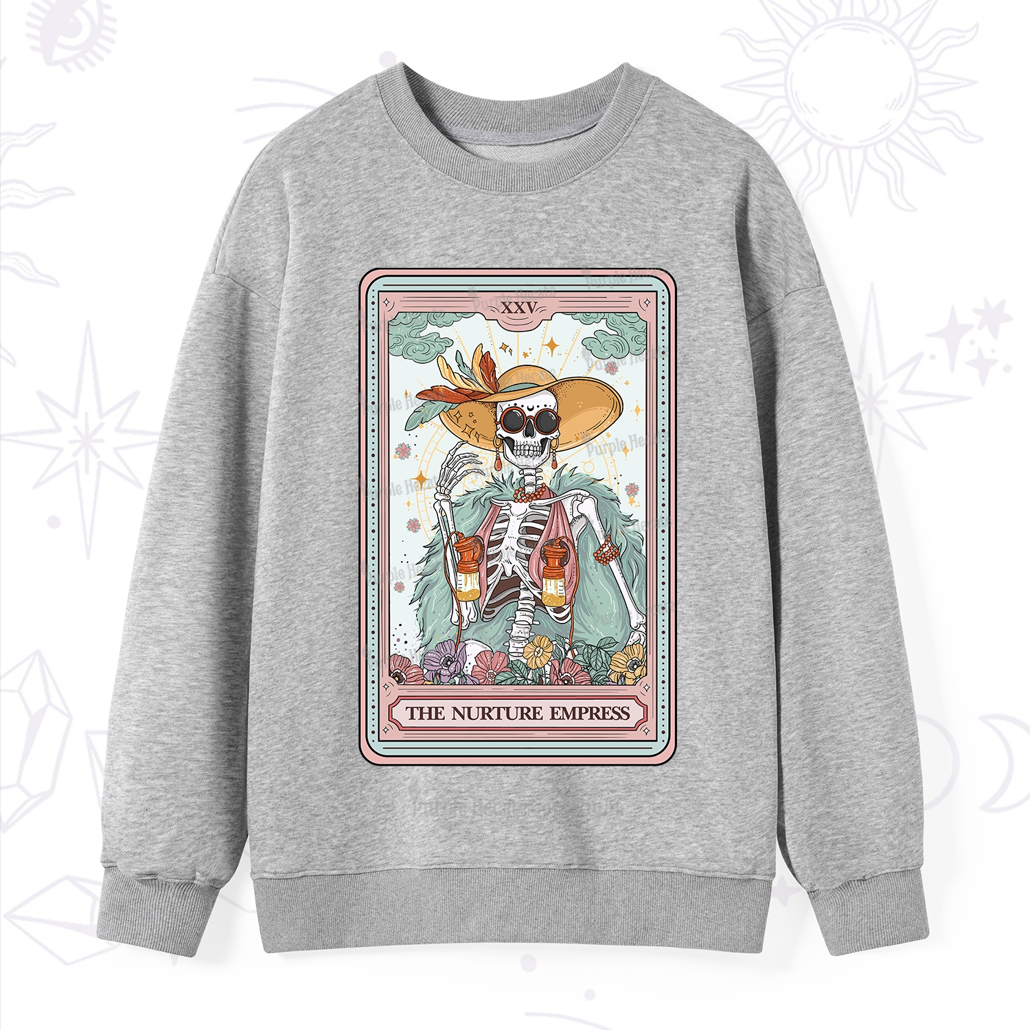 Purplehecate The Nurture Empress Tarot Sweatshirt