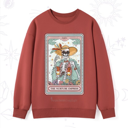 Purplehecate The Nurture Empress Tarot Sweatshirt