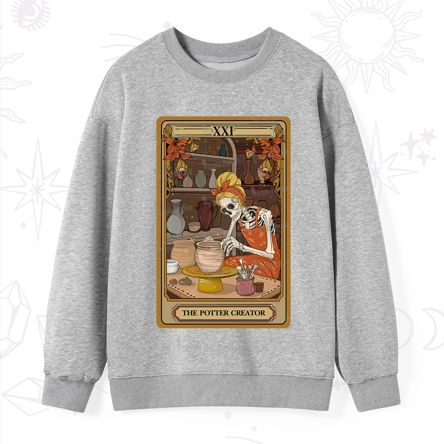 Purplehecate The Potter Tarot Sweatshirt