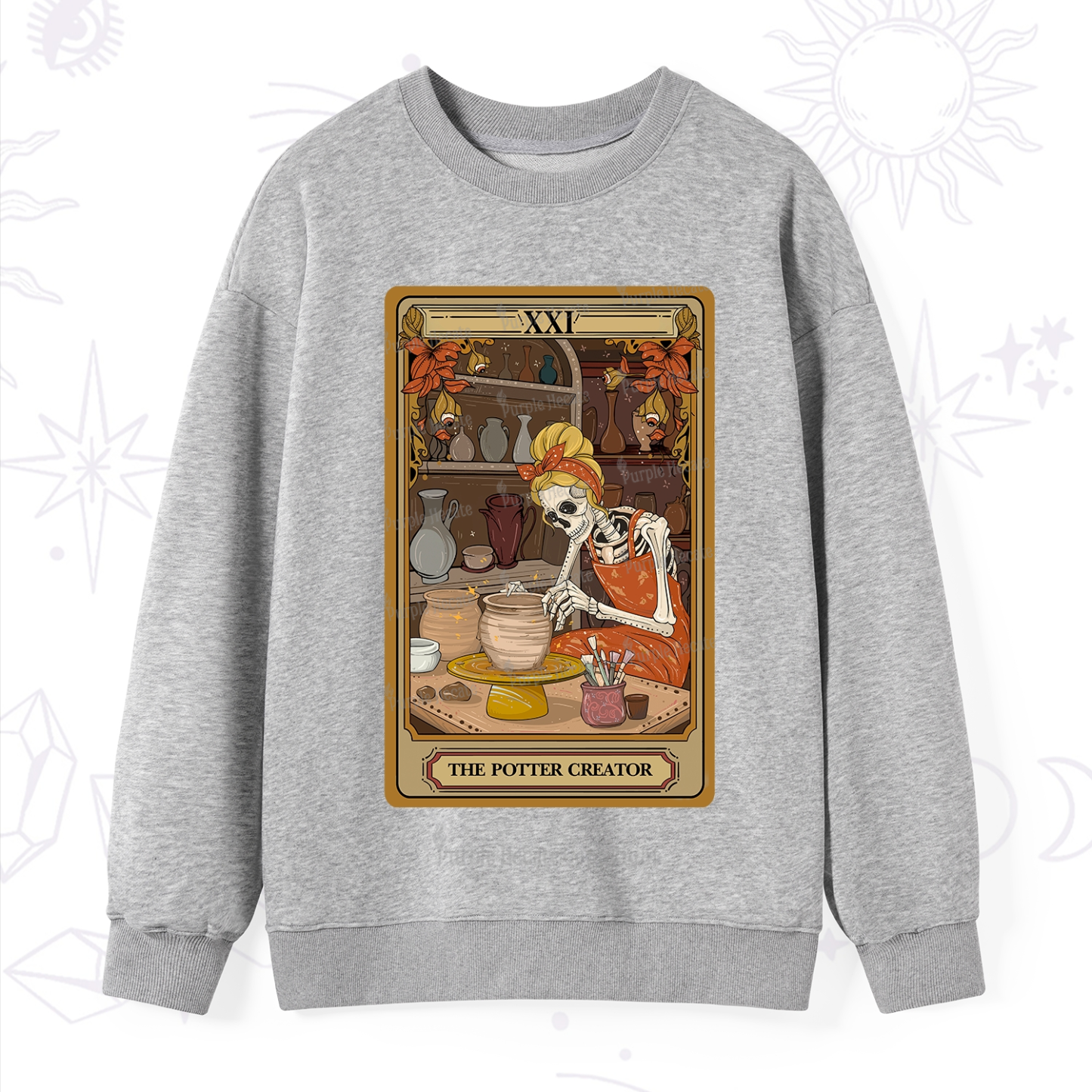 Purplehecate The Potter Tarot Sweatshirt