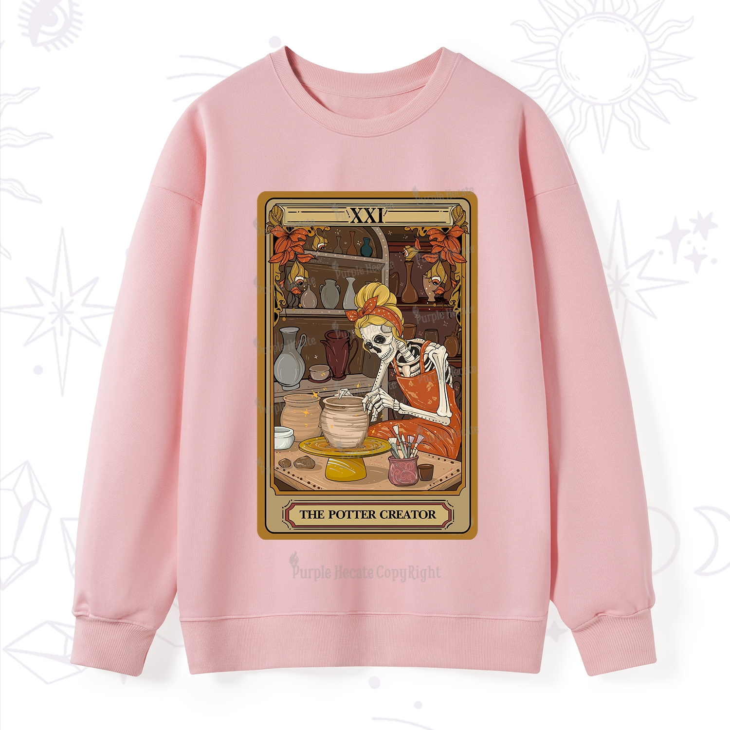 Purplehecate The Potter Tarot Sweatshirt