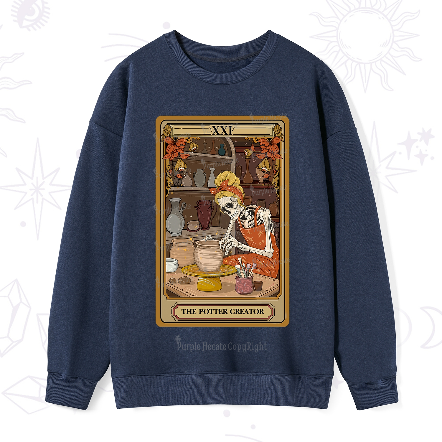 Purplehecate The Potter Tarot Sweatshirt