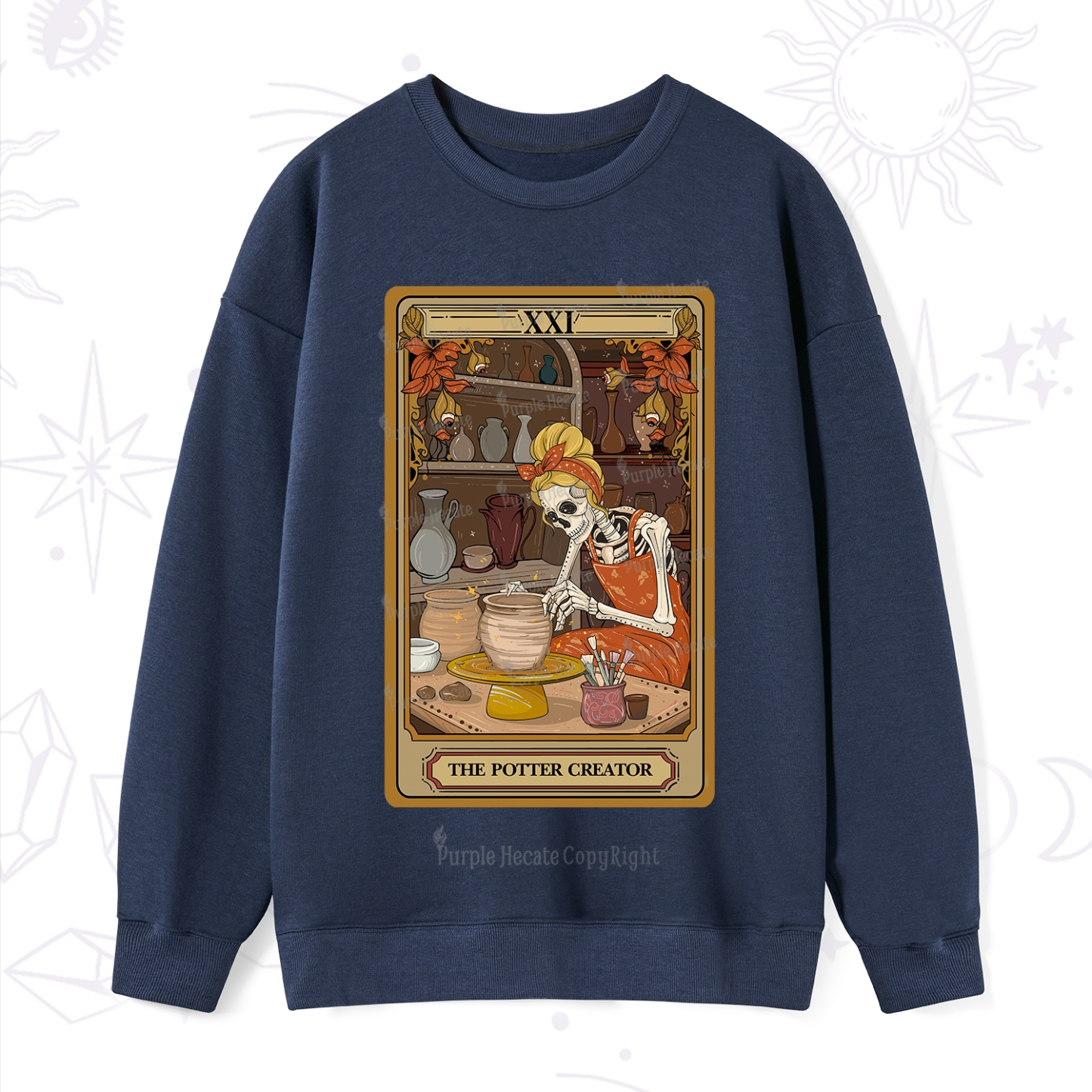 Purplehecate The Potter Tarot Sweatshirt