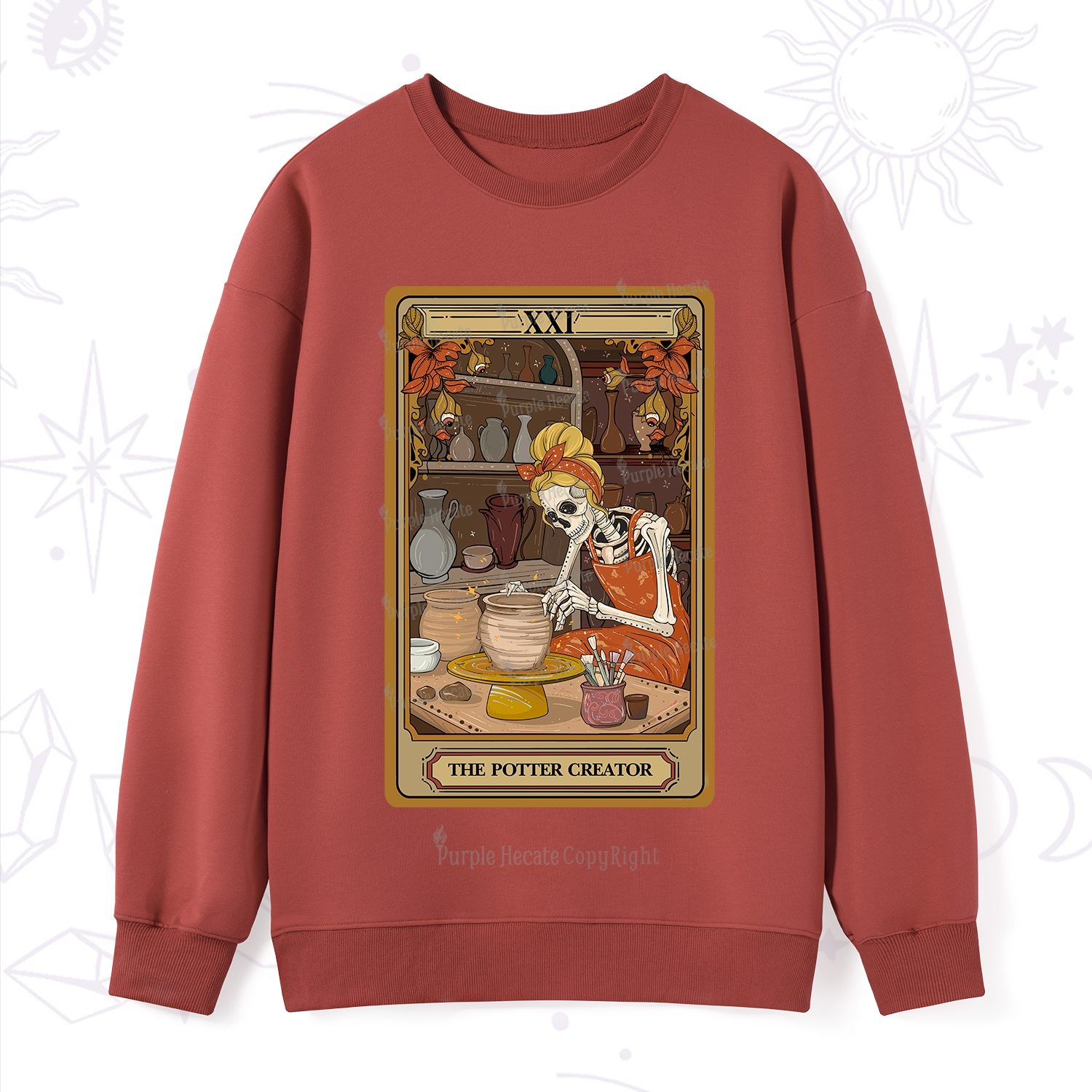 Purplehecate The Potter Tarot Sweatshirt