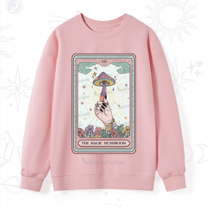 Purplehecate The Magic Murshroom Tarot Sweatshirt