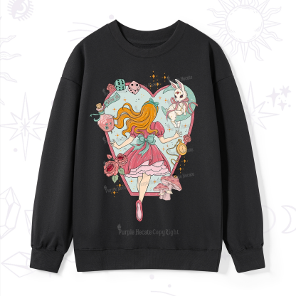 Purplehecate Alice's Secret Garden Sweatshirt