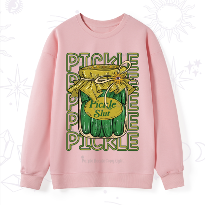 Purplehecate Pickle Slut Sweatshirt
