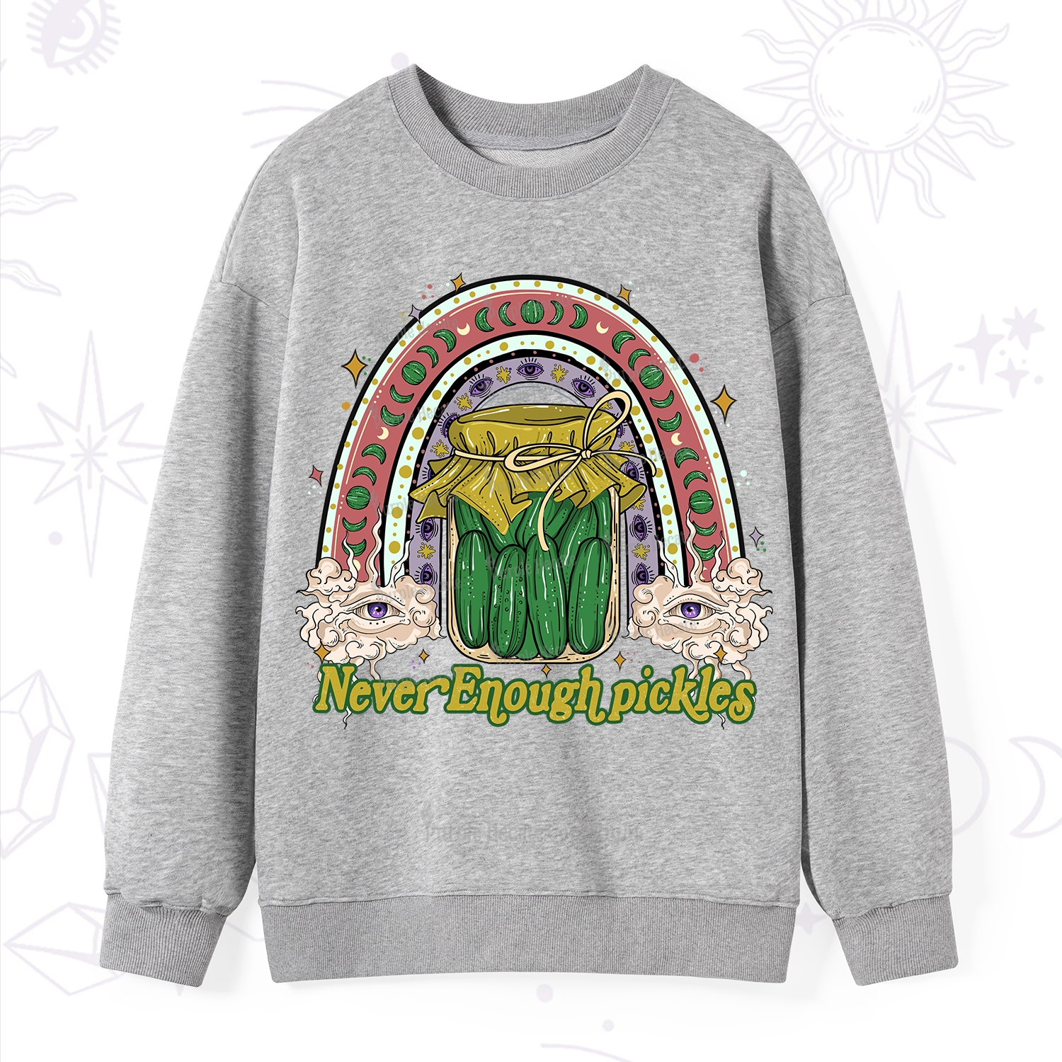 Purplehecate Never Enough Pickles Sweatshirt