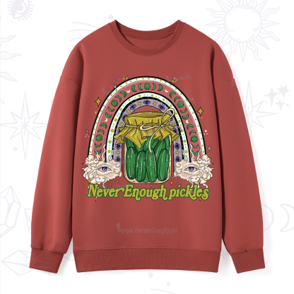 Purplehecate Never Enough Pickles Sweatshirt