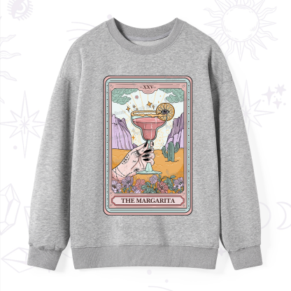 Purplehecate The Margarita Tarot Card Sweatshirt