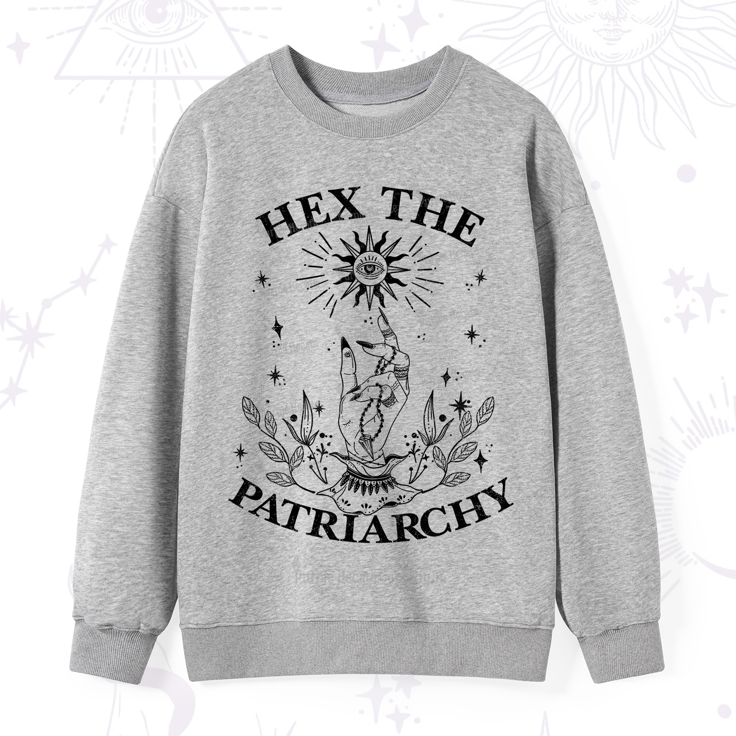 Purplehecate Smash The Patriarchy Sweatshirt