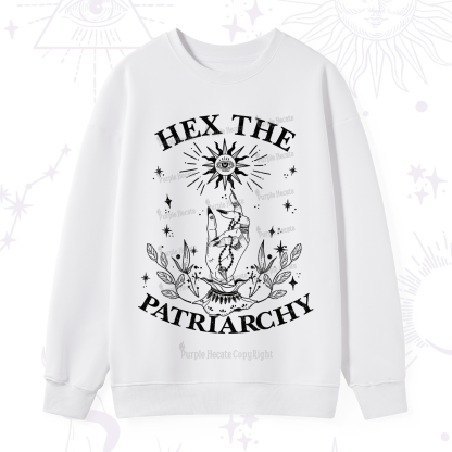 Purplehecate Smash The Patriarchy Sweatshirt