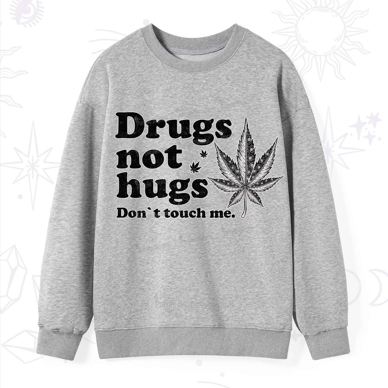 Purplehecate Don't Touch Me Sweatshirt