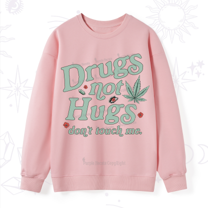 Purplehecate Sarcastic Weed Sweatshirt