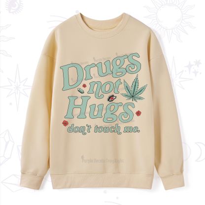 Purplehecate Sarcastic Weed Sweatshirt