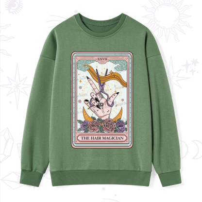Purplehecate The Hair Magician Tarot Sweatshirt