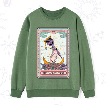 Purplehecate The Hair Colorist Tarot Sweatshirt