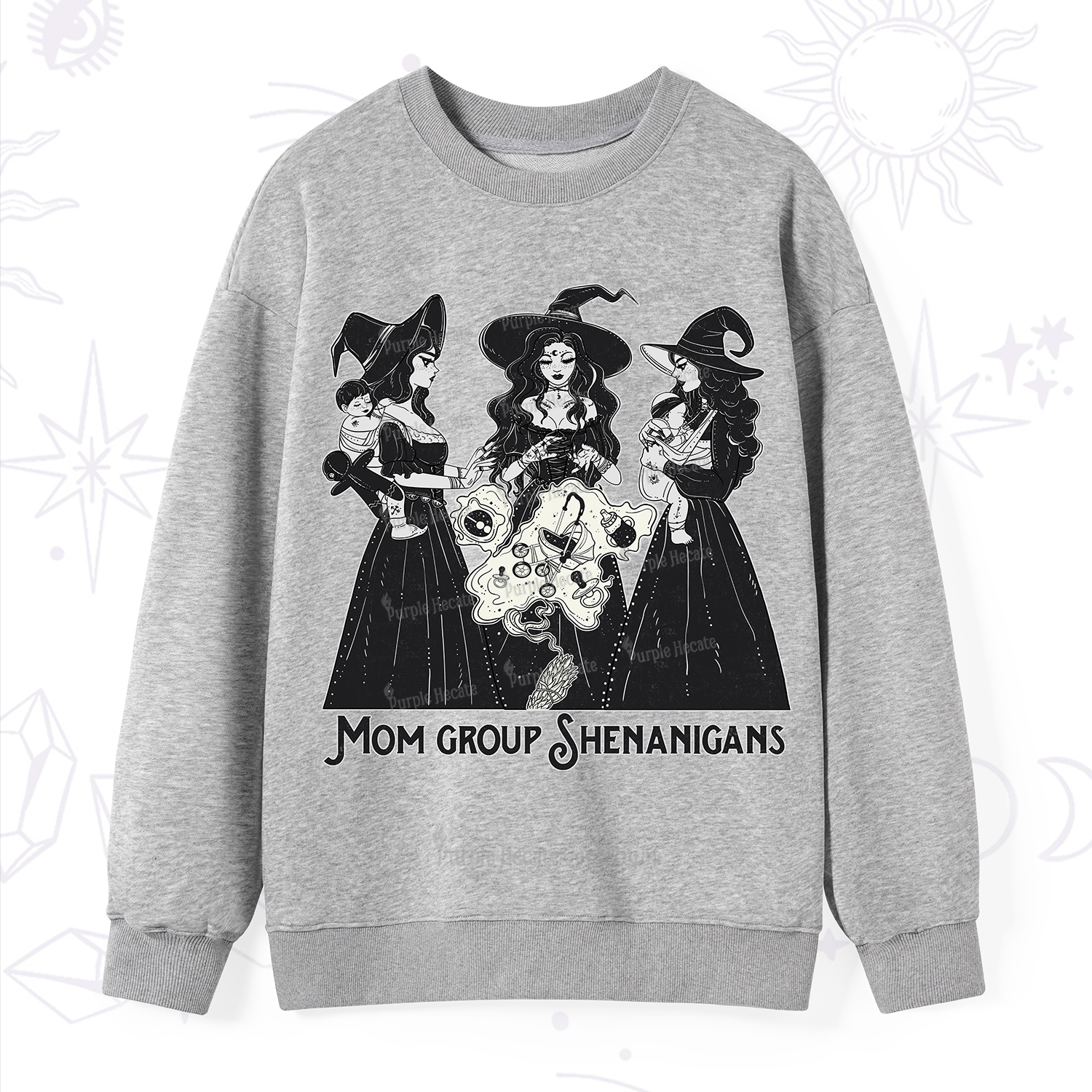 Purplehecate Mom Group Shenanigans Sweatshirt