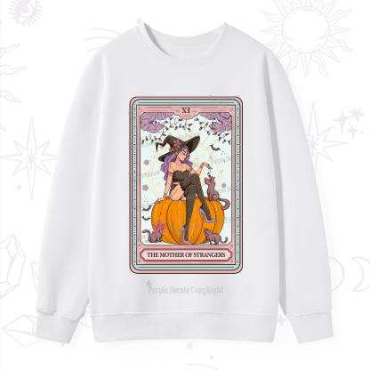 Purplehecate The Mother Of Strangers Tarot Sweatshirt