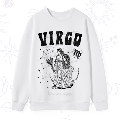 Purplehecate Virgo Starshine Zodiac Sweatshirt