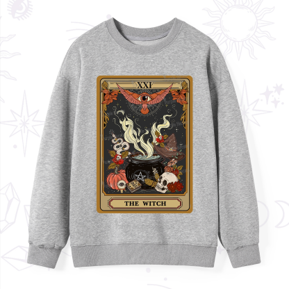 Purplehecate The Witch Magical Tarot Sweatshirt