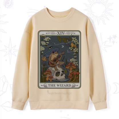 Purplehecate The Wizard Tarot Sweatshirt