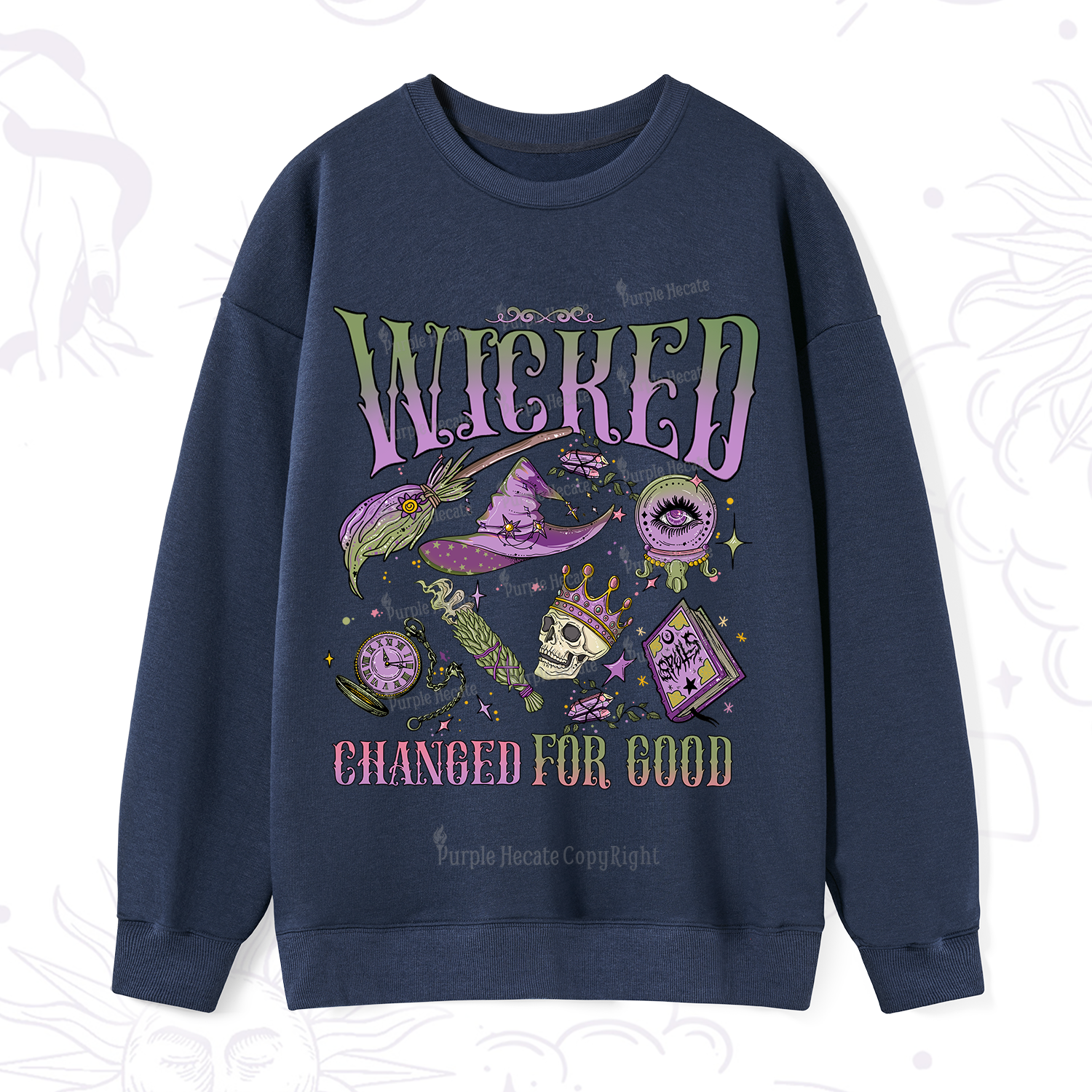 Purplehecate Wicked Changed For Good Sweatshirt