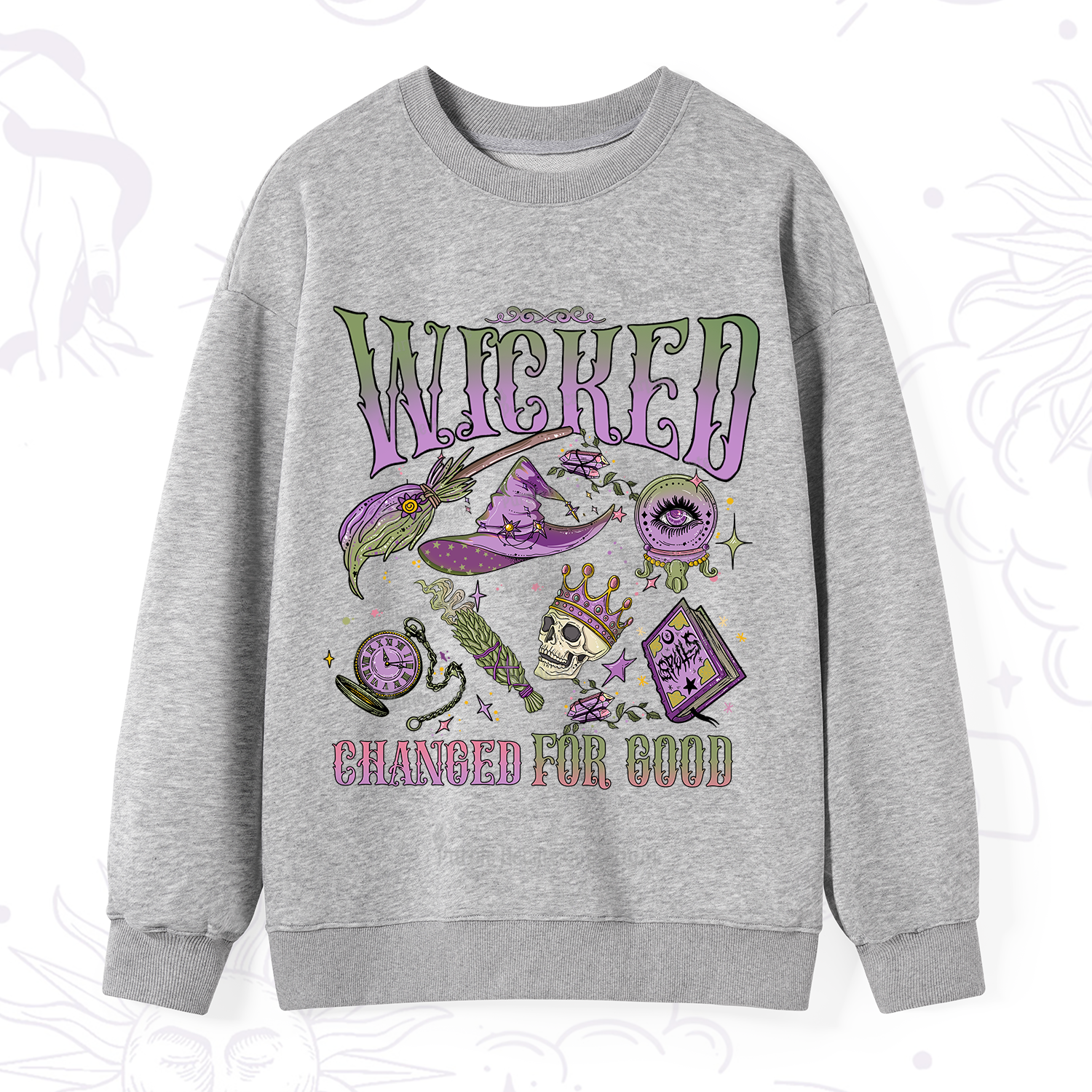 Purplehecate Wicked Changed For Good Sweatshirt