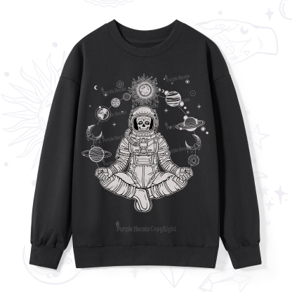 Purplehecate Cosmic Meditator Sweatshirt