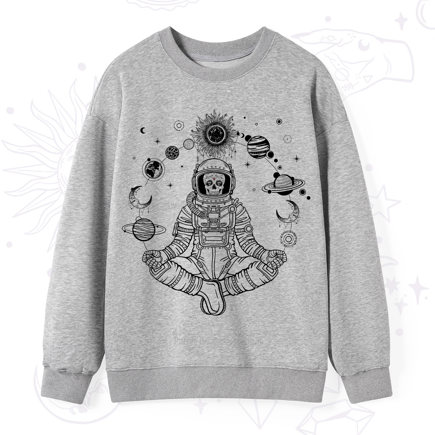 Purplehecate Cosmic Meditator Sweatshirt