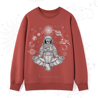 Purplehecate Cosmic Meditator Sweatshirt
