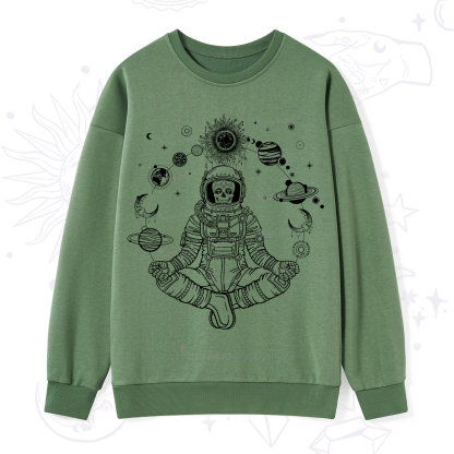 Purplehecate Cosmic Meditator Sweatshirt