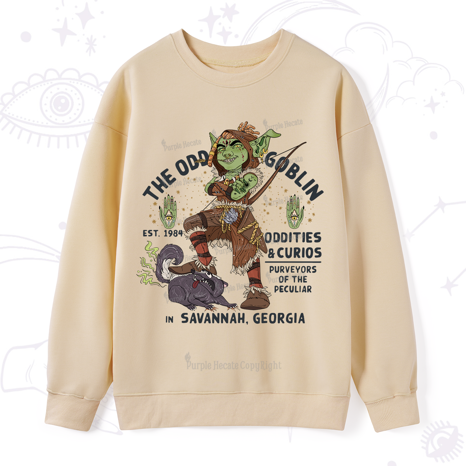 Purplehecate The Odd Goblin Sweatshirt