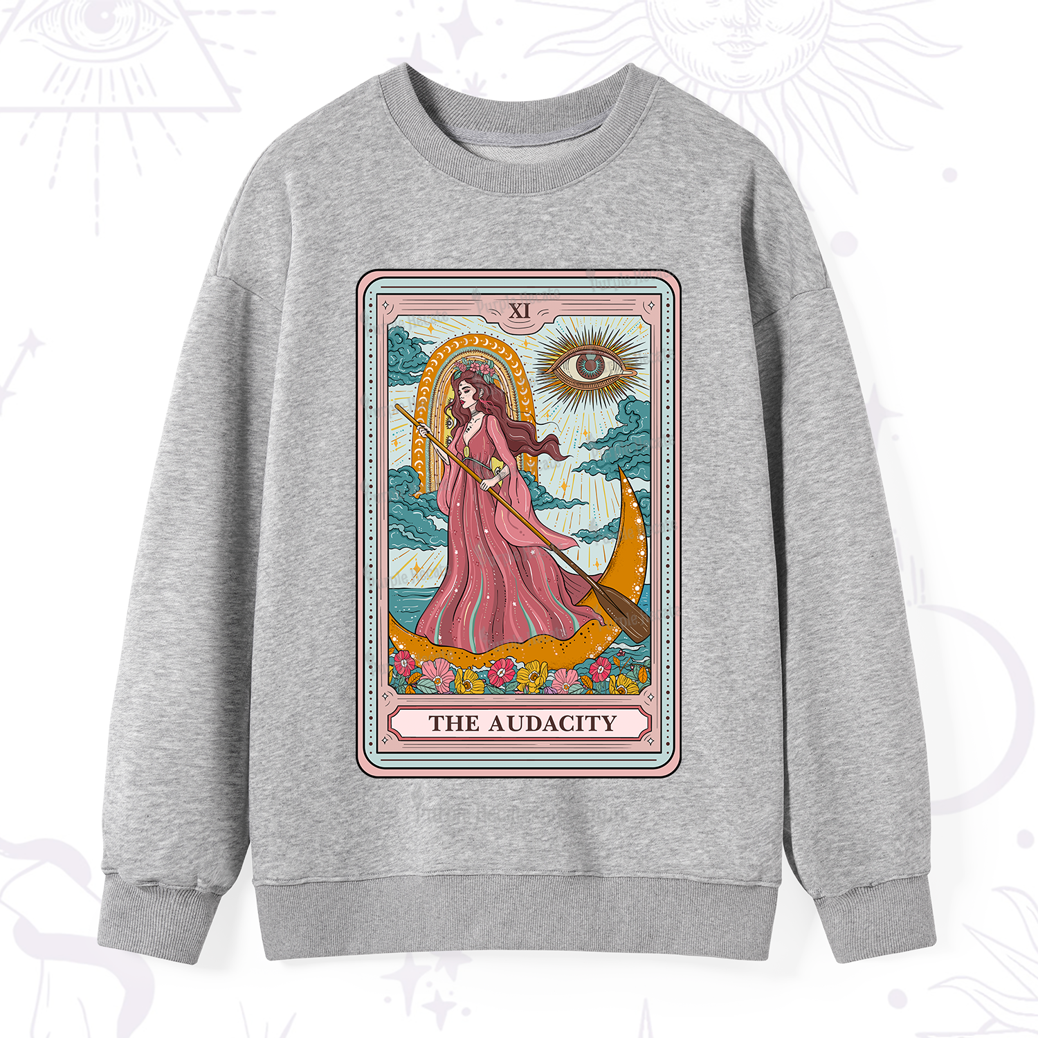 Purplehecate The Audacity Goddess Tarot Sweatshirt