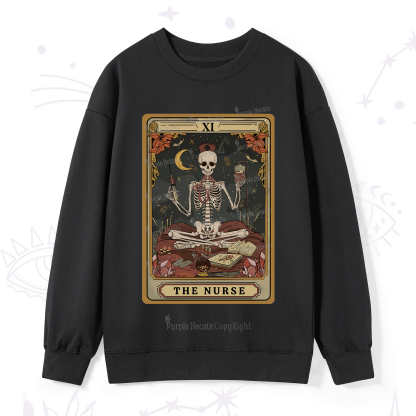 Purplehecate The Nurse Tarot Sweatshirt