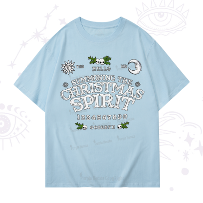 Purplehecate Summon The Christmas Spirit T-Shirt